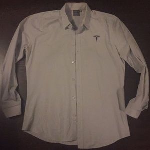 Tesla Corporate Button Up